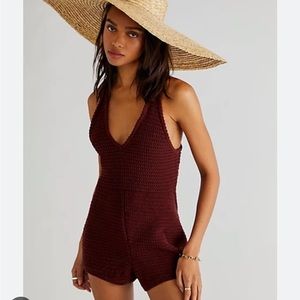 Free People beach romper